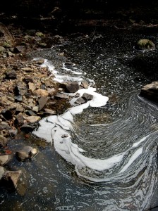 Waterfall Swirls, Pidcodk Creek, Bowman's Hill Wildlife Preserve